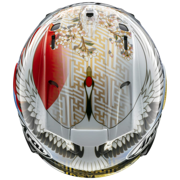 Arai VZ-RAM TSUBASA|縁起物で命を守れ?! アライ「VZ-RAM TSUBASA」は浮世絵の画風で2月下旬発売