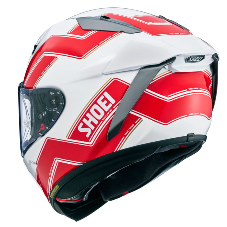SHOEI X-Fifeen LAWSON｜マールボロステッカーを貼りたくなる？ SHOEI「X-Fifteen」にE.ローソンレプリカ登場