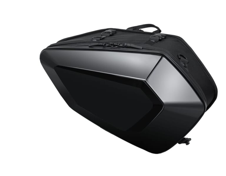 カービングシェルケース2｜【新商品】小型シートに完全フィット！ステー不要のスポーツシェイプサイドバッグ「カービングシェルケース2」がタナックスから新発売！