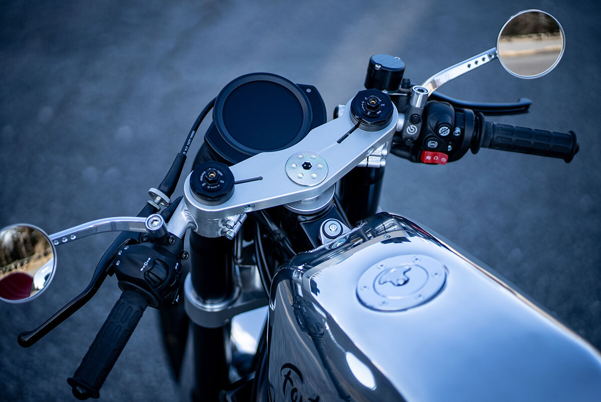 CABALLERO|Scrambler700|カスタム|46works|モータリスト|FANTIC||世界的ビルダーがCABALLERO SCRAMBLER700をカフェレーサーに!