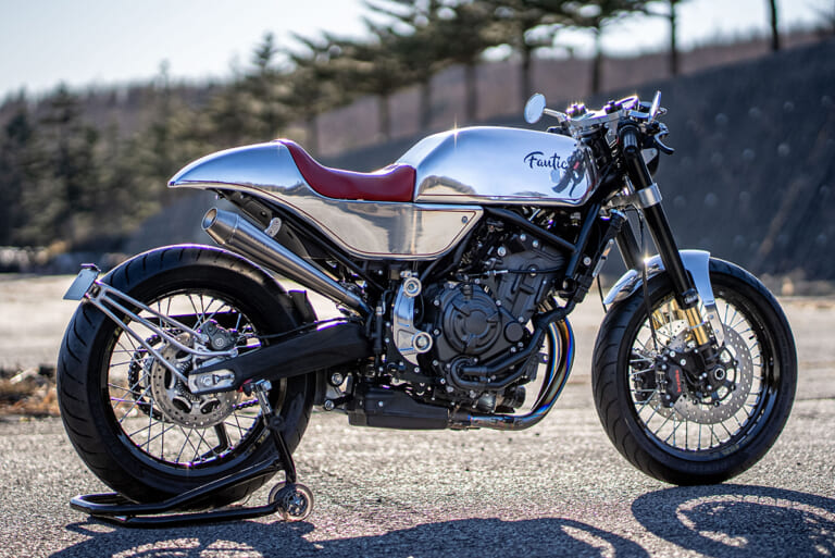 CABALLERO｜Scrambler700｜カスタム｜46works｜モータリスト｜FANTIC｜世界的ビルダーがCABALLERO SCRAMBLER700をカフェレーサーに！