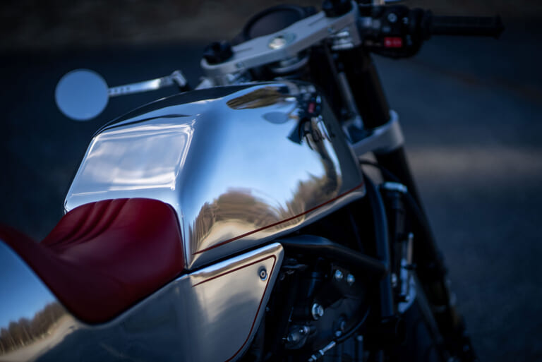 CABALLERO｜Scrambler700｜カスタム｜46works｜モータリスト｜FANTIC｜世界的ビルダーがCABALLERO SCRAMBLER700をカフェレーサーに！