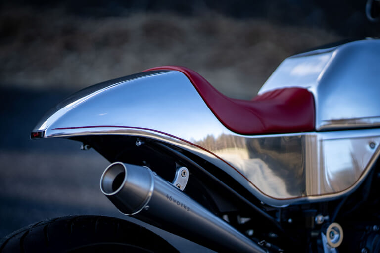 CABALLERO｜Scrambler700｜カスタム｜46works｜モータリスト｜FANTIC｜世界的ビルダーがCABALLERO SCRAMBLER700をカフェレーサーに！