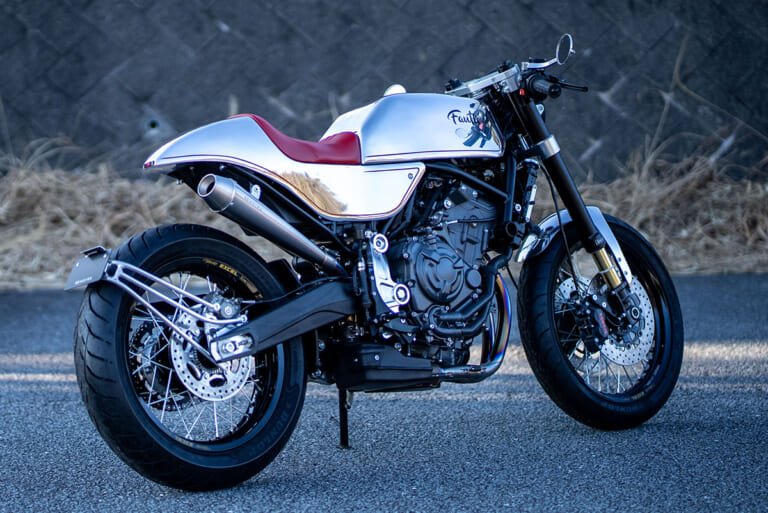 CABALLERO｜Scrambler700｜カスタム｜46works｜モータリスト｜FANTIC｜｜世界的ビルダーがCABALLERO SCRAMBLER700をカフェレーサーに！