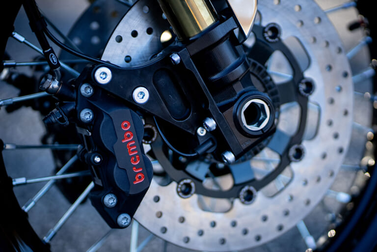 CABALLERO｜Scrambler700｜カスタム｜46works｜モータリスト｜FANTIC｜brembo｜世界的ビルダーがCABALLERO SCRAMBLER700をカフェレーサーに！