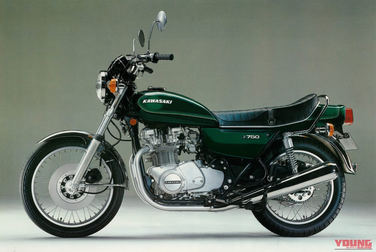 カワサキ｜Z750TWIN｜1976年｜Z1に負けない！ 一度味わったら病みつきになる痛快ダッシュ力だったカワサキ「Z750TWIN」［1976-］【柏 秀樹の昭和〜平成 カタログ蔵出しコラム Vol.27】