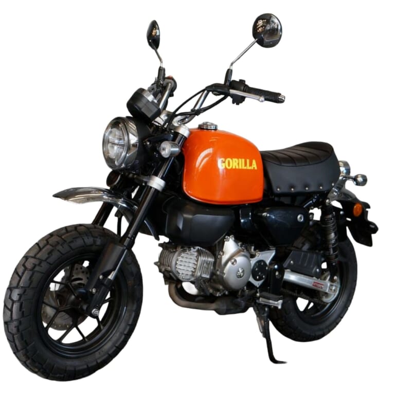 G+Note Gorilla Tank & Seat Set for Monkey125｜【ついに販売開始!】「ゴリラ125」が入手可能に！ カスタム外装キットが日本国内でも買える