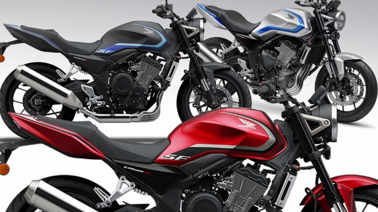 新型CB400スーパーフォアも占える?! ホンダが「CB500スーパーフォア」のカラーバリエーションを公開!【海外】