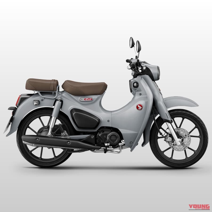 ホンダ|スーパーカブC125|タイ仕様|2026年モデル|ブラウンシートの銀/灰が新登場! ホンダ「スーパーカブC125」新型2026年モデルはクラフトマンシップを前面に【海外】