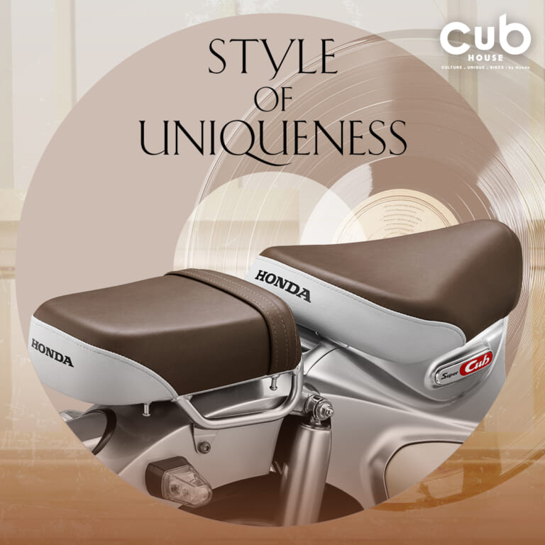 ホンダ｜スーパーカブC125｜タイ仕様｜2026年モデル｜ブラウンシートの銀/灰が新登場！ ホンダ「スーパーカブC125」新型2026年モデルはクラフトマンシップを前面に【海外】