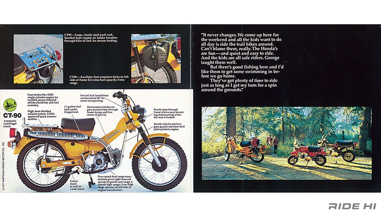 ホンダ｜ハンターカブ｜1961年｜アメリカで売れないスーパーカブを何とか活用した?! 改装したハンターカブで「レジャーバイク」を作り出し大成功！