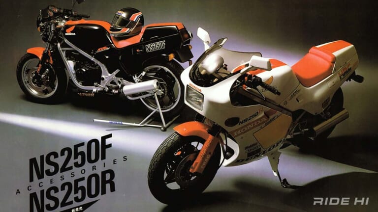 「ホンダの2ストはまだまだ」から一気に追いつくため、“たった1年で”ありったけを注ぎ込んだNS250F/NS250R！