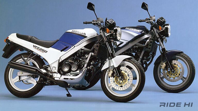 「バイク便の最強マシンだった?!」ホンダVTのネイキッド専用デザインのみとなった『VTZ250』