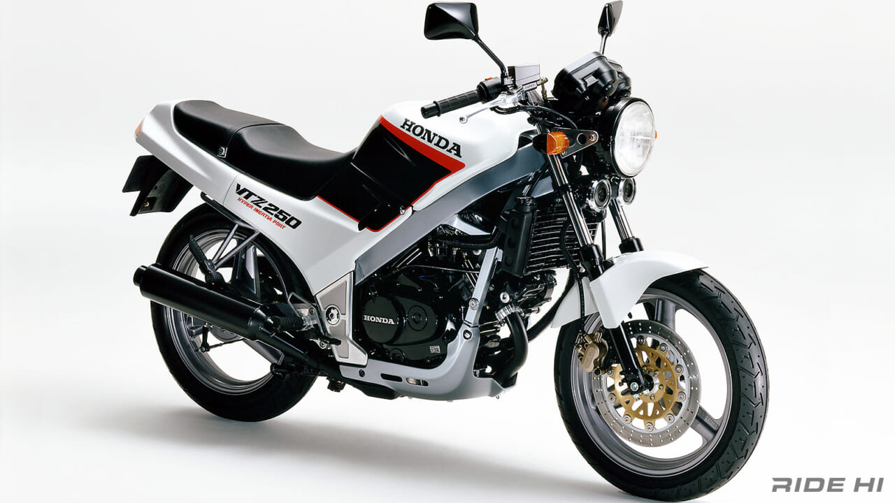 ホンダ｜VTZ250｜1987｜「バイク便の最強マシンだった?!」ホンダVTのネイキッド専用デザインのみとなった『VTZ250』