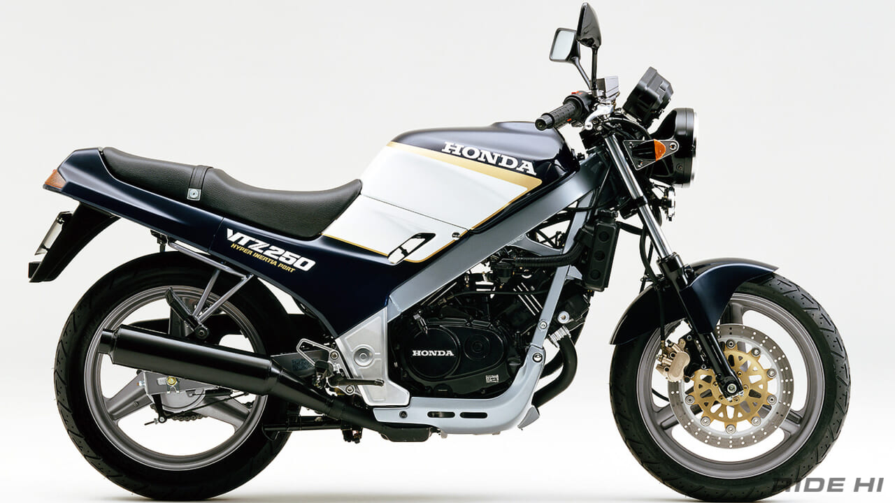 ホンダ｜VTZ250｜1987｜「バイク便の最強マシンだった?!」ホンダVTのネイキッド専用デザインのみとなった『VTZ250』