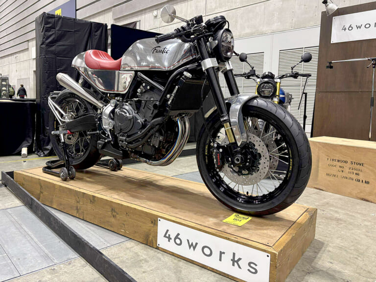 CABALLERO｜Scrambler700｜カスタム車｜46works｜世界的ビルダーがCABALLERO SCRAMBLER700をカフェレーサーに！