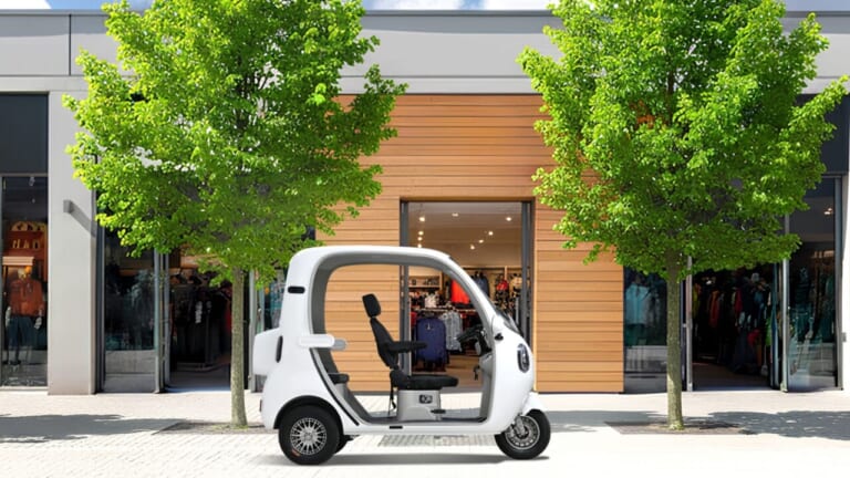 VIVEL TRIKE COCO|【EVトライク】かわいすぎる3人乗り「ビベルトライク COCO」登場:ディスクブレーキ採用&全7色のカラバリで実用性とデザイン性高め