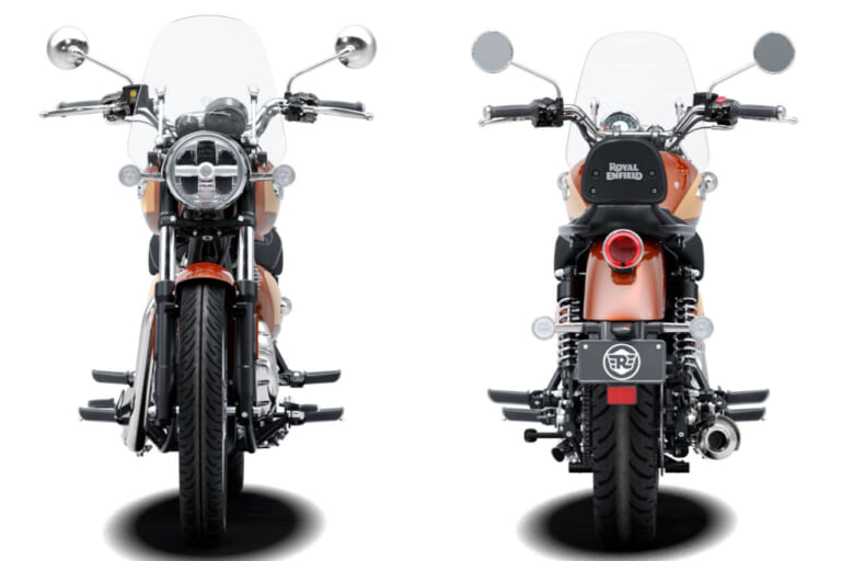 ロイヤルエンフィールド|メテオ350 サンダウナー スペシャルエディション|簡易ナビが全車装備に! ロイヤルエンフィールドが新型クルーザー「メテオ350」を発表、A&SクラッチやUSB-C急速充電ポート、LEDライトも