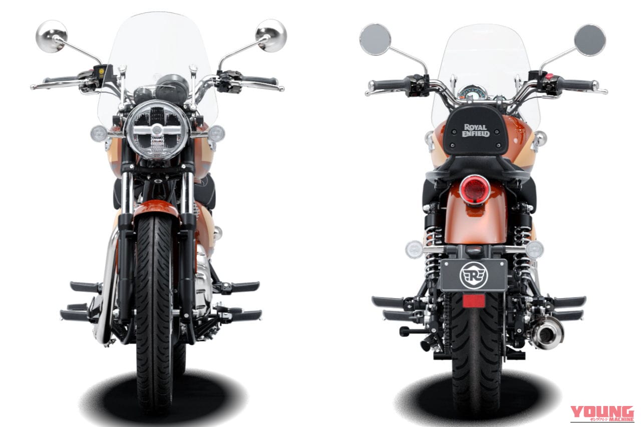 |簡易ナビが全車装備に! ロイヤルエンフィールドが新型クルーザー「メテオ350」を発表、A&SクラッチやUSB-C急速充電ポート、LEDライトも