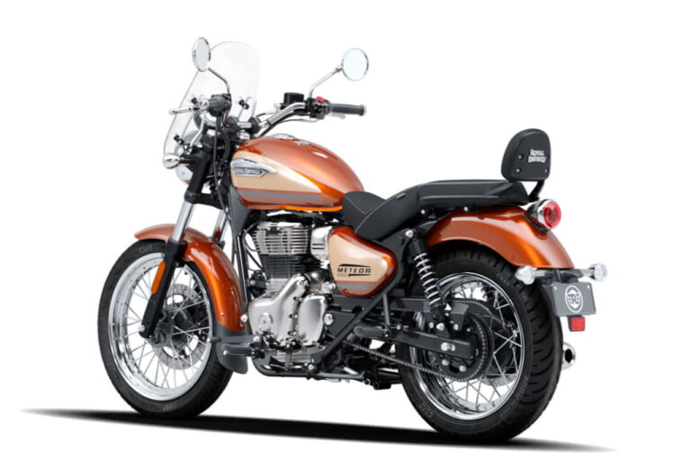 ロイヤルエンフィールド|メテオ350 サンダウナー スペシャルエディション|簡易ナビが全車装備に! ロイヤルエンフィールドが新型クルーザー「メテオ350」を発表、A&SクラッチやUSB-C急速充電ポート、LEDライトも