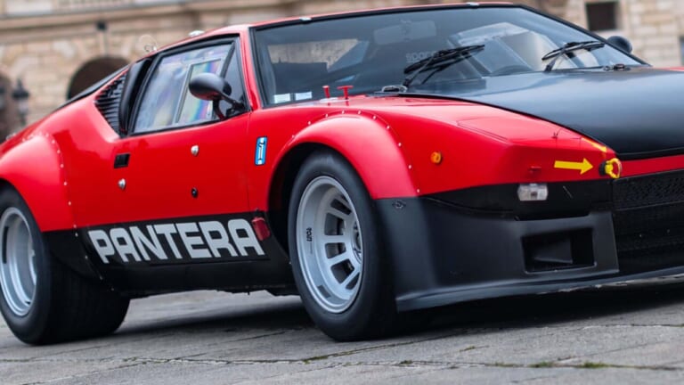 【あの頃のスーパーカー】イタリア製ミッドシップの車体にアメリカ製V8エンジンをブチ込んだデ・トマソ・パンテーラ