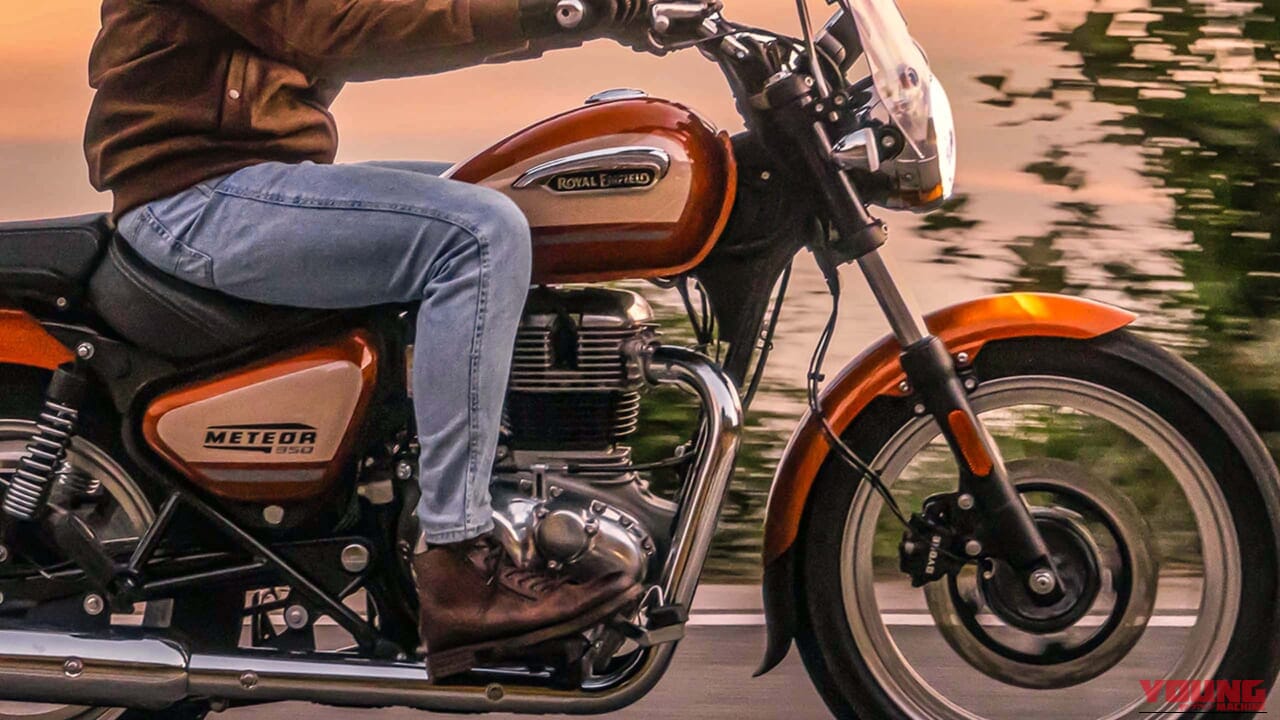 ｜簡易ナビが全車装備に！ ロイヤルエンフィールドが新型クルーザー「メテオ350」を発表、A＆SクラッチやUSB-C急速充電ポート、LEDライトも