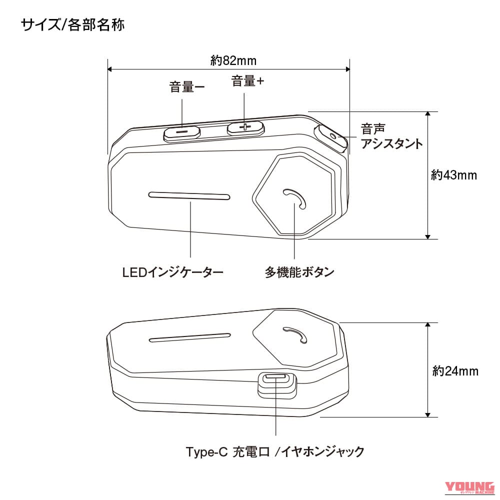 ｜高機能で高コスパ。大容量バッテリーで55時間連続駆動。IPX6レベルの防水性能を実現、ノイキャンまで搭載した「id-MOTO-K1」が新登場
