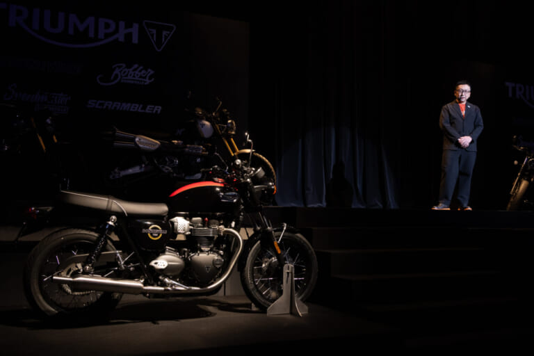 【イベント】ダレノガレ明美がトライアンフの新アンバサダーに! 大型を駆るガチのバイク愛を語る｜【トライアンフ(Triumph)イベント】ダレノガレ明美が新アンバサダーに! 大型を駆るガチのバイク愛を語る