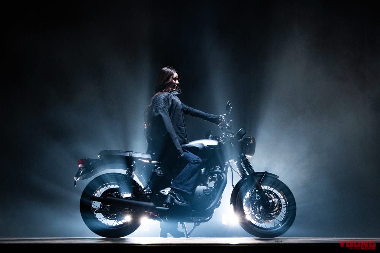 【イベント】ダレノガレ明美がトライアンフの新アンバサダーに! 大型を駆るガチのバイク愛を語る｜【トライアンフ(Triumph)イベント】ダレノガレ明美が新アンバサダーに! 大型を駆るガチのバイク愛を語る