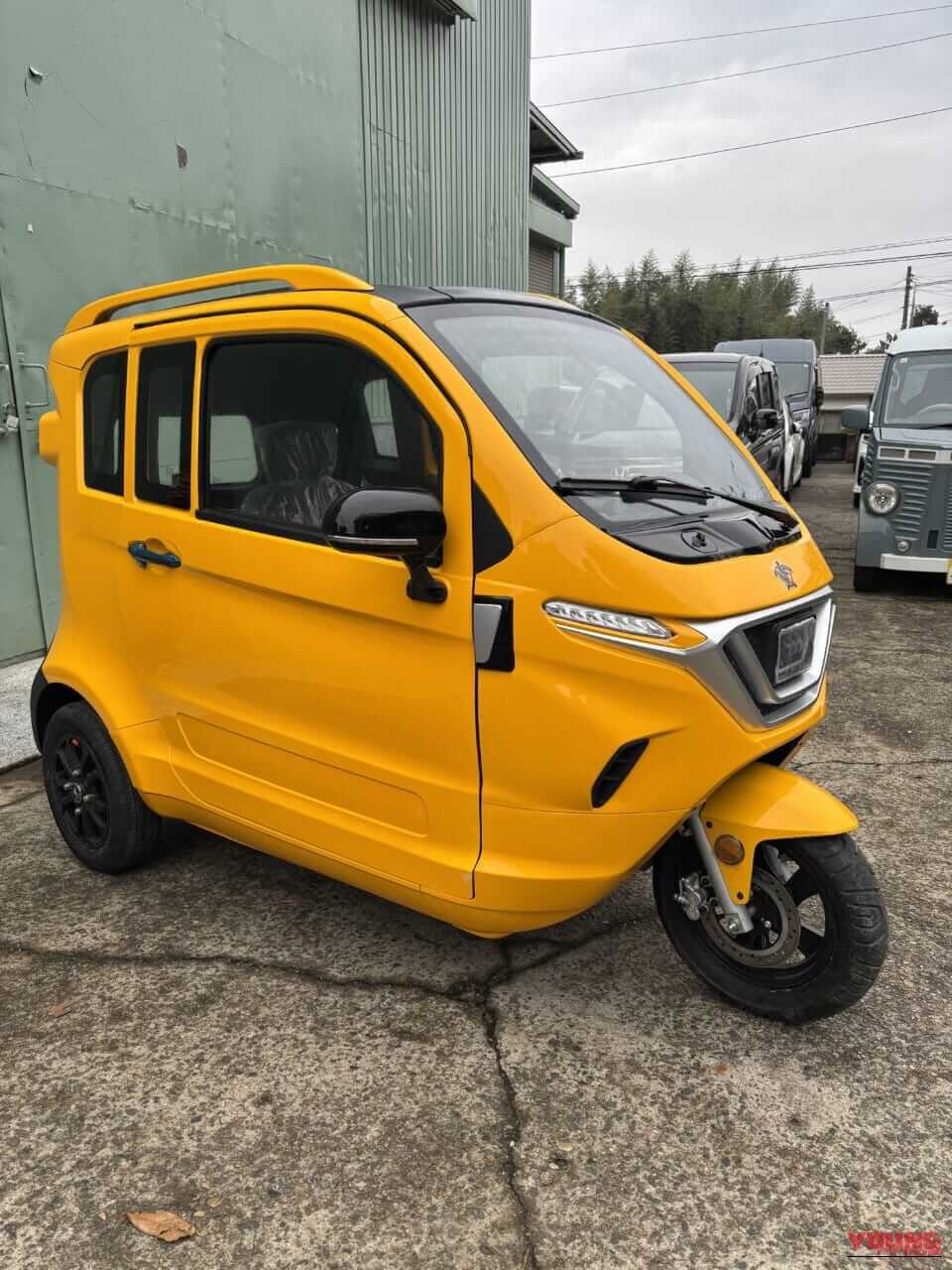 ｜ 【3人乗り/ドア付/高速可トライク】ビークルファン「アーバントライカー」にドア付きモデルが登場。価格は132万円