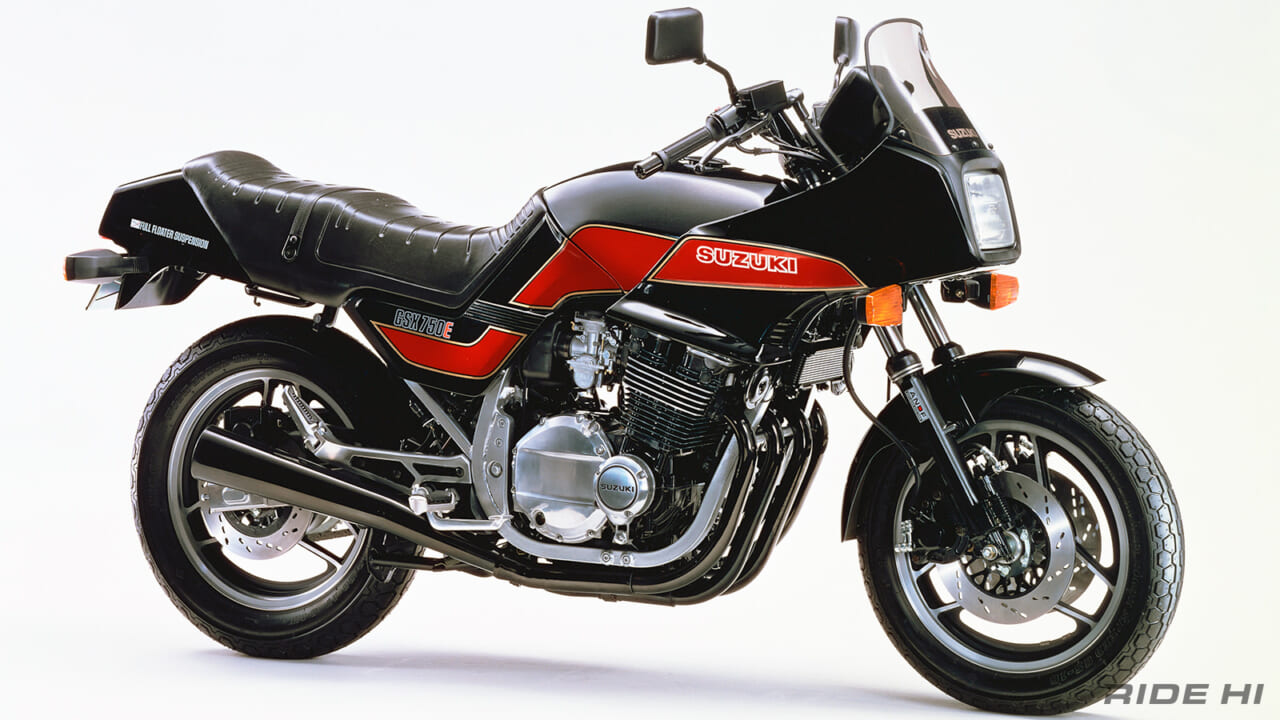 スズキ｜KATANA｜GSX750S｜1984年モデル｜「リトラ!」「エレキング!?」社内デザイナーが挑戦した「KATANA３型」のウェッジデザイン！