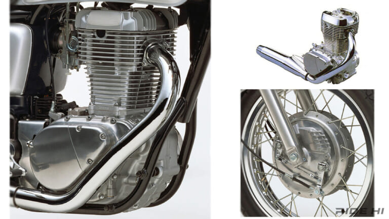 スズキ｜テンプター｜1997｜「これぞ垂直」「ツーリーディング!?」スズキのビッグシングル『テンプター』はこだわり満載のトラッド・スポーツぶり！