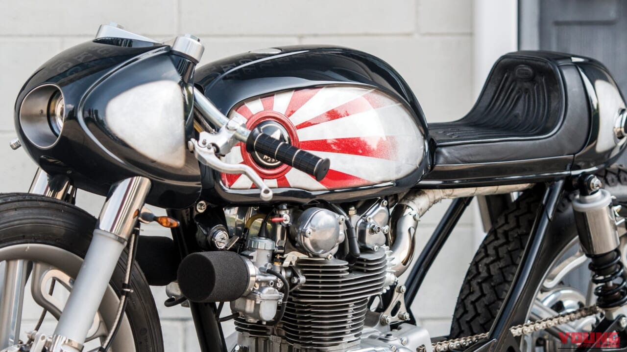 |ホンダCB450カスタム「ジャパン・トリビュート」とは?世界王者フレッド・クルーガーが放つ究極のカフェレーサー