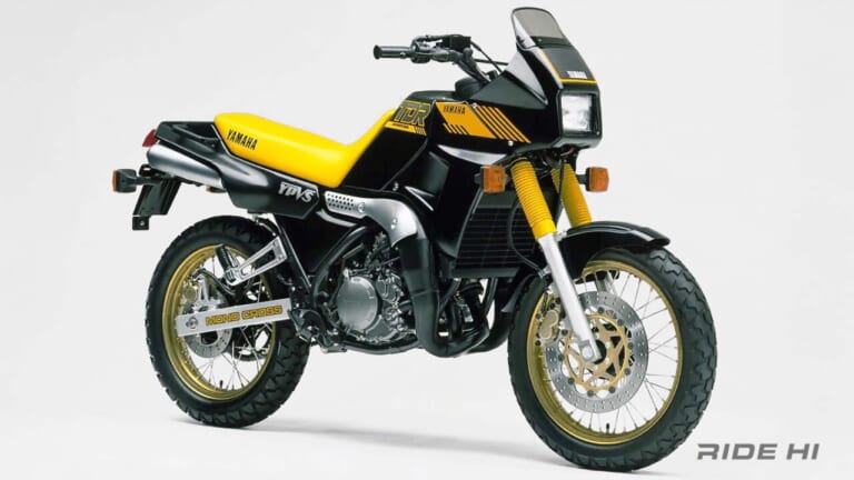 40年も前に『アドベンチャー系2スト2気筒250』の新構想を市販したTDR250！