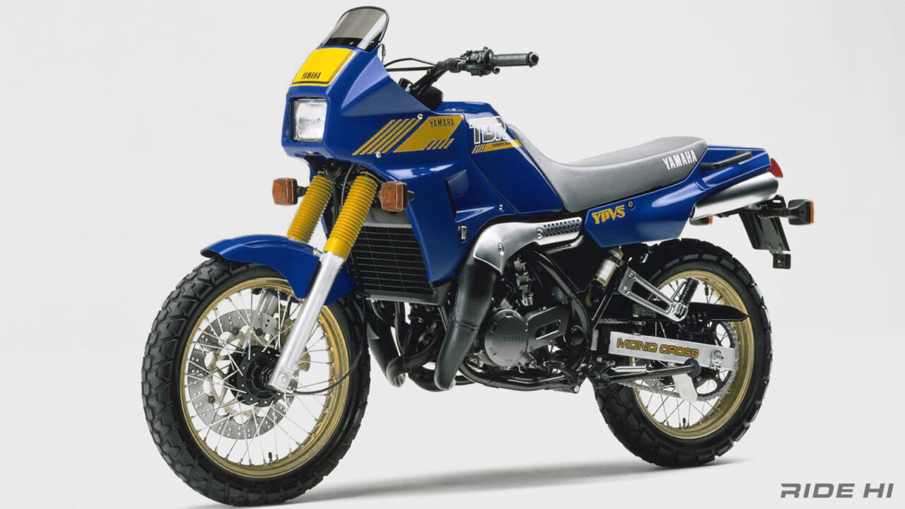 ヤマハ|TDR250|1988年モデル|40年も前に『アドベンチャー系2スト2気筒250』の新構想を市販したTDR250!