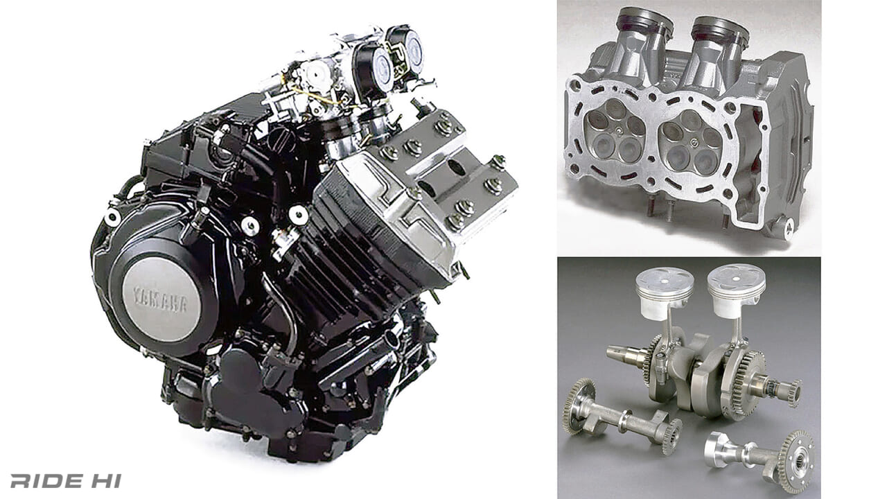 ヤマハ｜TRX850｜1995年｜「今では主流」「最新YZF-R7がコンセプト継承？」ヤマハ『TRX850』は270°位相パラツインをメジャー化した！