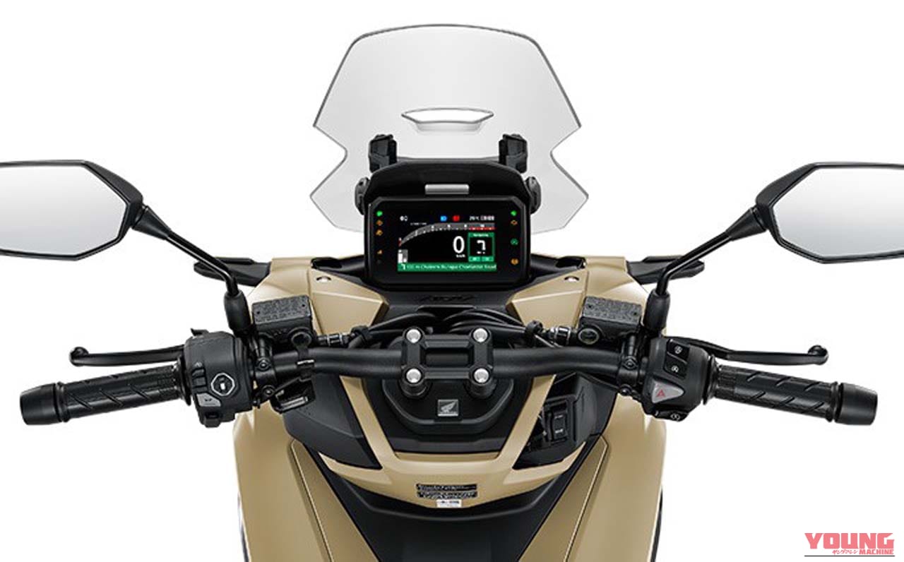 ホンダ|ADV160|タイ仕様|2026年モデル|ホンダ新型「ADV160」登場! 5インチTFTを採用、“ブラックエディション”も新設定の軽二輪スクーター【海外】