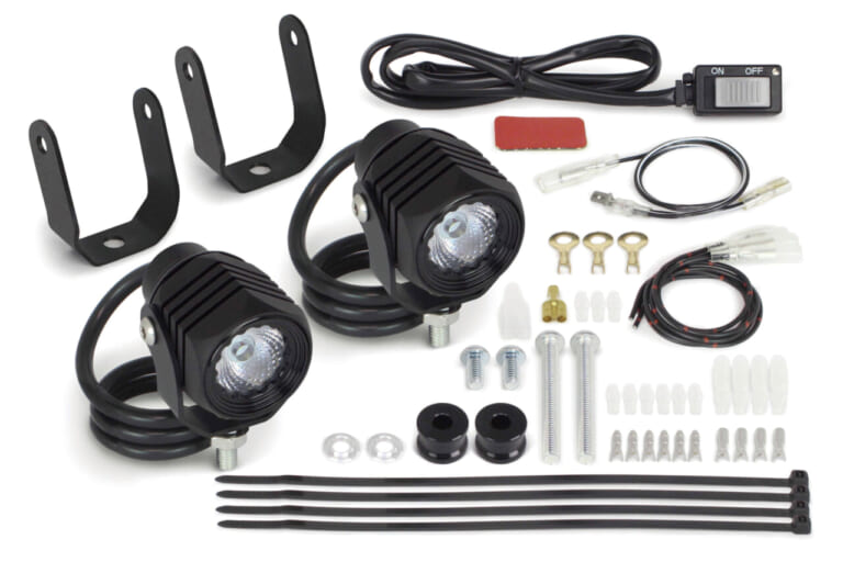 SPECIAL PARTS TAKEGAWA LEDフォグランプキット3.0(950)|夜間走行がヤバいほど快適に。エリミネーターを変える反則級フォグランプ