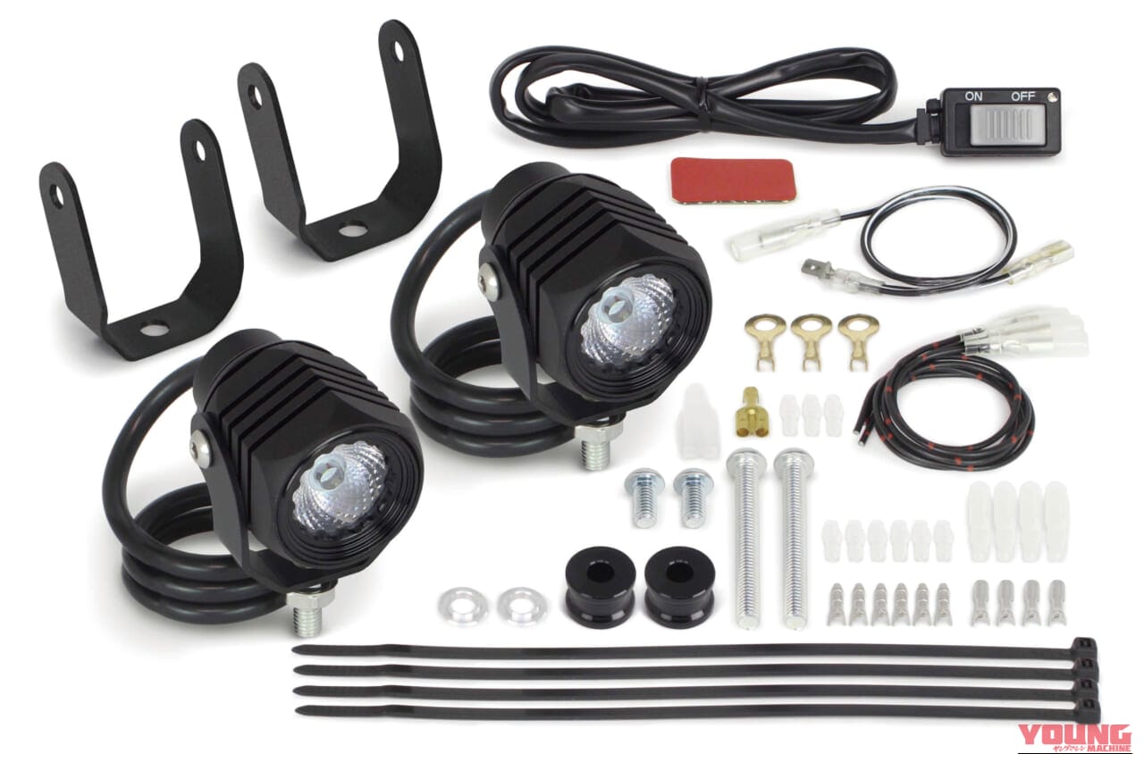 SPECIAL PARTS TAKEGAWA LEDフォグランプキット3.0(950)｜夜間走行がヤバいほど快適に。エリミネーターを変える反則級フォグランプ