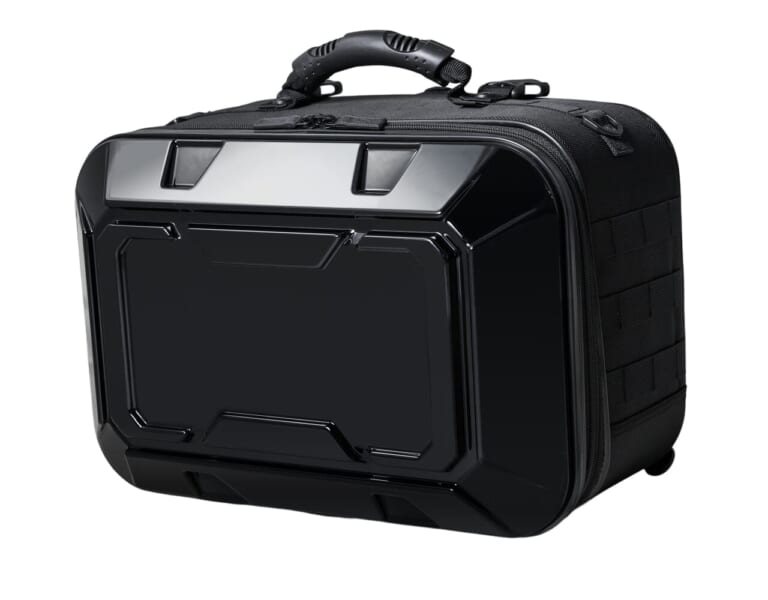 ツアーシェルケースM｜【タナックス】ステー不要のパニアケース型PCサイドバッグ「ツアーシェルケースＭ」が新発売！