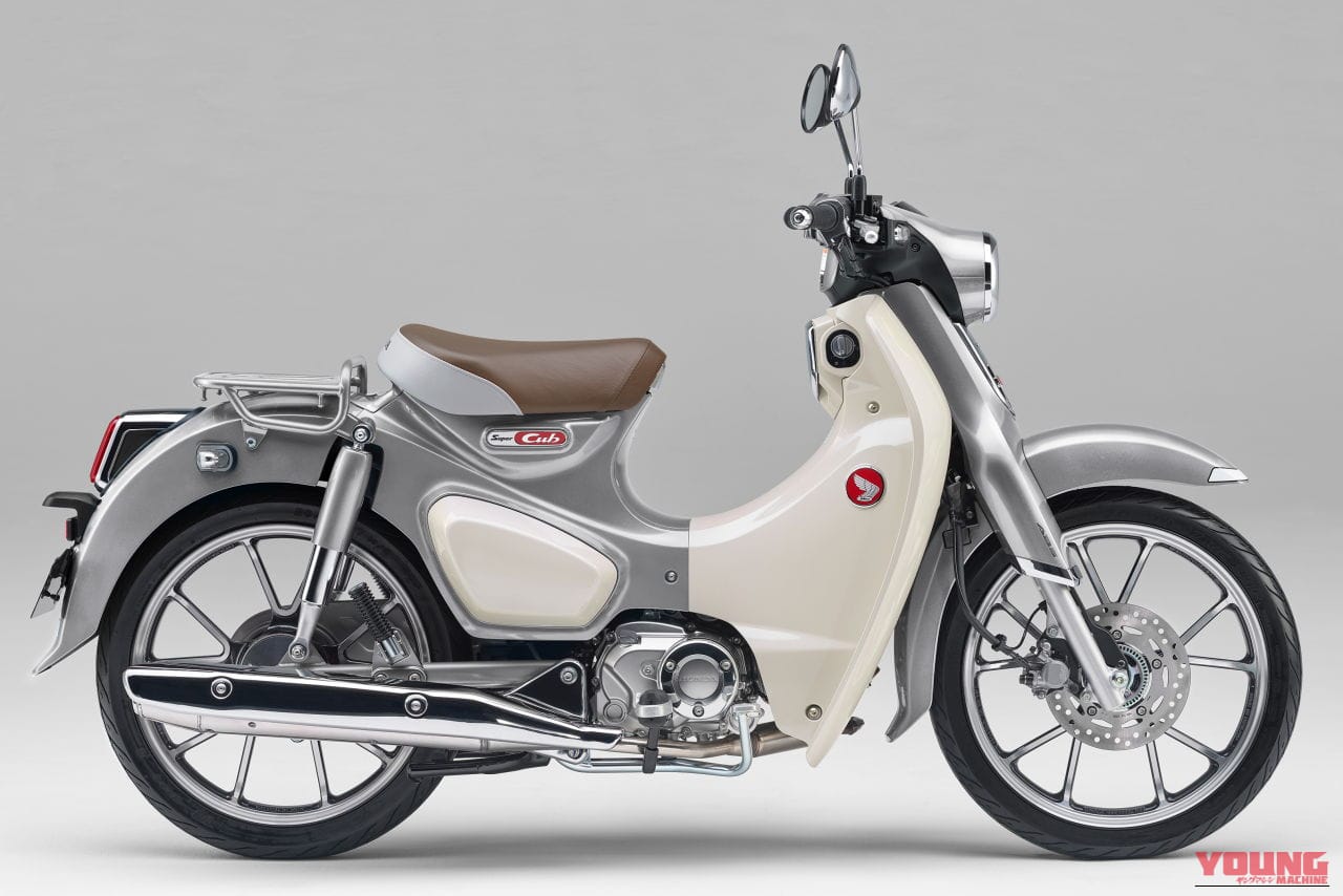 ホンダ|スーパーカブC125|2026年モデル|ホンダ「スーパーカブC125」に新色グレーとシルバーが登場! シートやホイールもそれぞれ異なる色を採用
