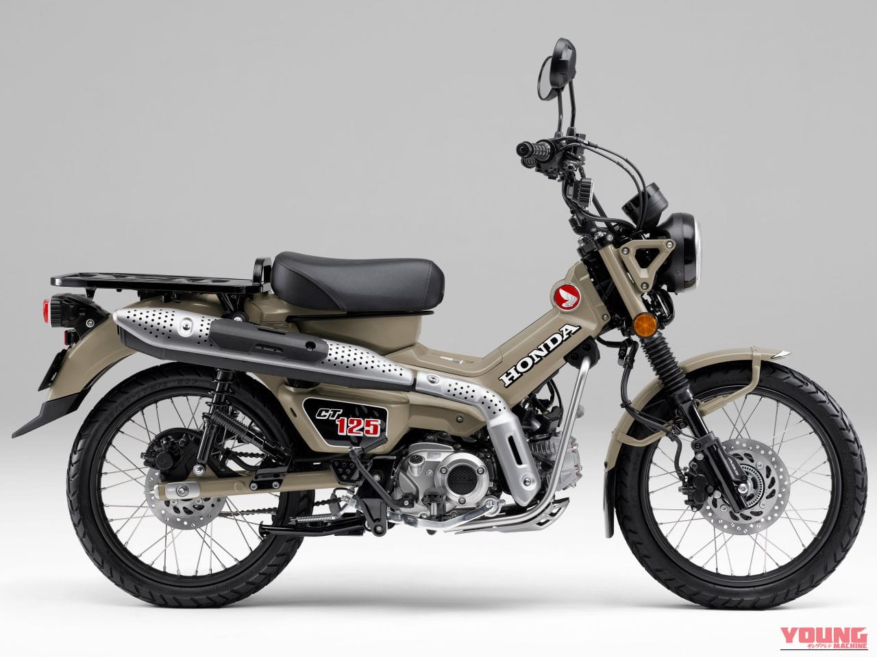 ホンダ|CT125・ハンターカブ|2026年モデル|マットフレスコブラウン復活!! ホンダが最新「CT125ハンターカブ」を発表、新たにブラックも設定