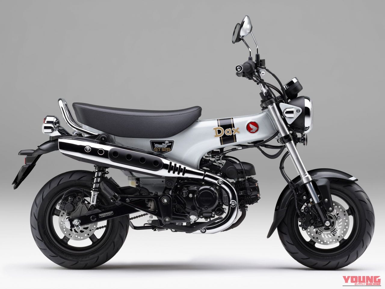 ホンダ|ダックス125|2026年モデル|ホワイトダックス登場! 自動遠心クラッチ+12インチホイールのレジャーバイク、ホンダ「ダックス125」2026年モデルは2月20日発売