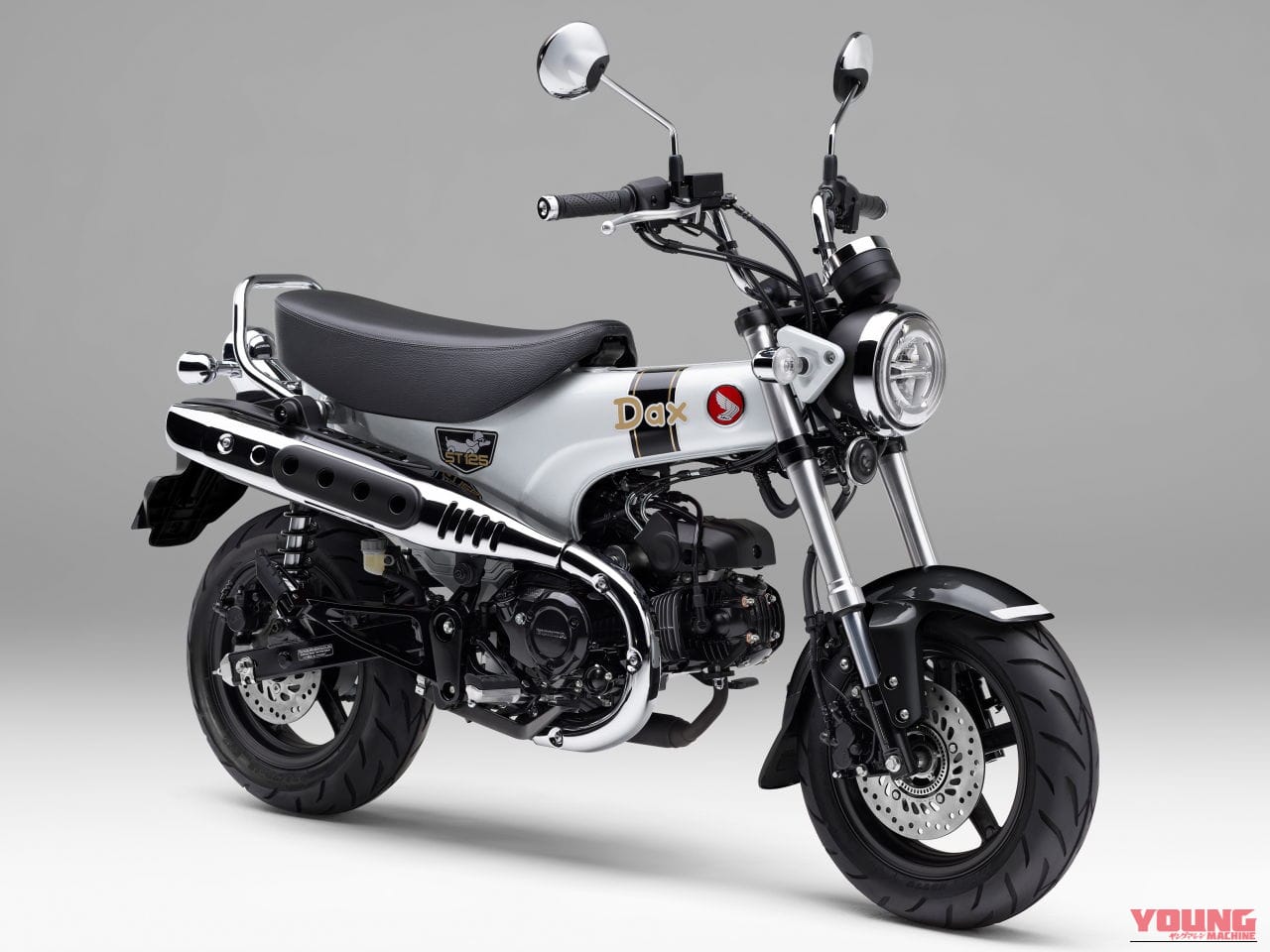 ホンダ|ダックス125|2026年モデル|ホワイトダックス登場! 自動遠心クラッチ+12インチホイールのレジャーバイク、ホンダ「ダックス125」2026年モデルは2月20日発売