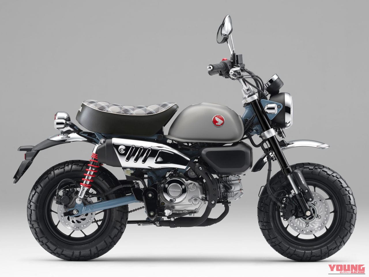 ホンダ｜モンキー125｜2026年モデル｜日本独自カラーも！ “チェック柄シート”復活のホンダ「モンキー125」、2026年モデルは3月6日発売