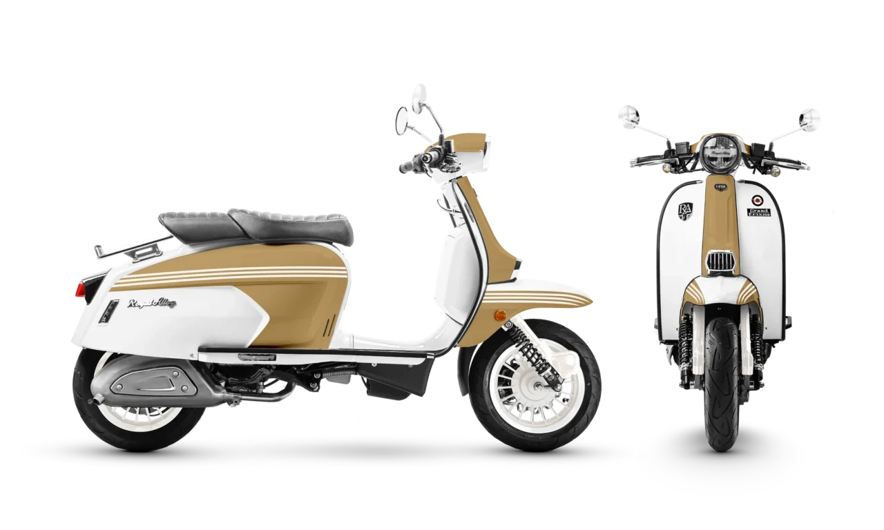 RoyalAlloy｜ロイヤルアロイ｜GP250SE｜【RoyalAlloy】鉄スクーターの質感と現代技術が融合・GP250SE