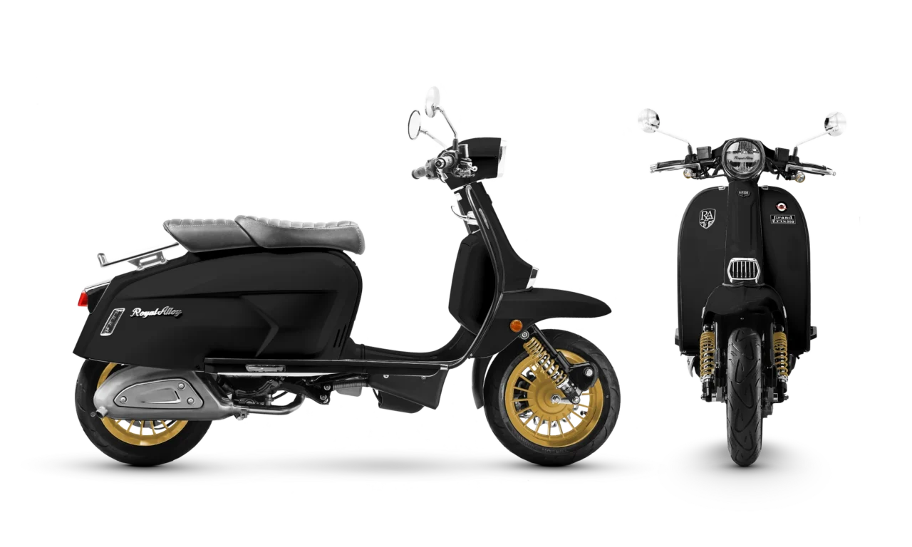 RoyalAlloy｜ロイヤルアロイ｜GP250SE｜【RoyalAlloy】鉄スクーターの質感と現代技術が融合・GP250SE