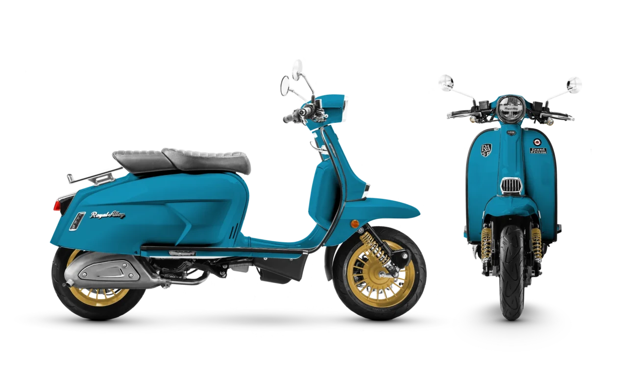 RoyalAlloy｜ロイヤルアロイ｜GP250SE｜【RoyalAlloy】鉄スクーターの質感と現代技術が融合・GP250SE