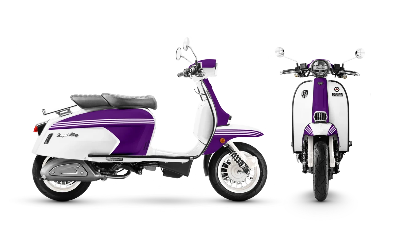 RoyalAlloy｜ロイヤルアロイ｜GP250SE｜【RoyalAlloy】鉄スクーターの質感と現代技術が融合・GP250SE