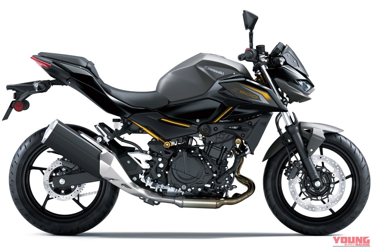 |カワサキ新型車「Z500」の国内仕様が2月28日に発売決定! 451ccツインエンジンに最新世代の“Sugomi”デザイン